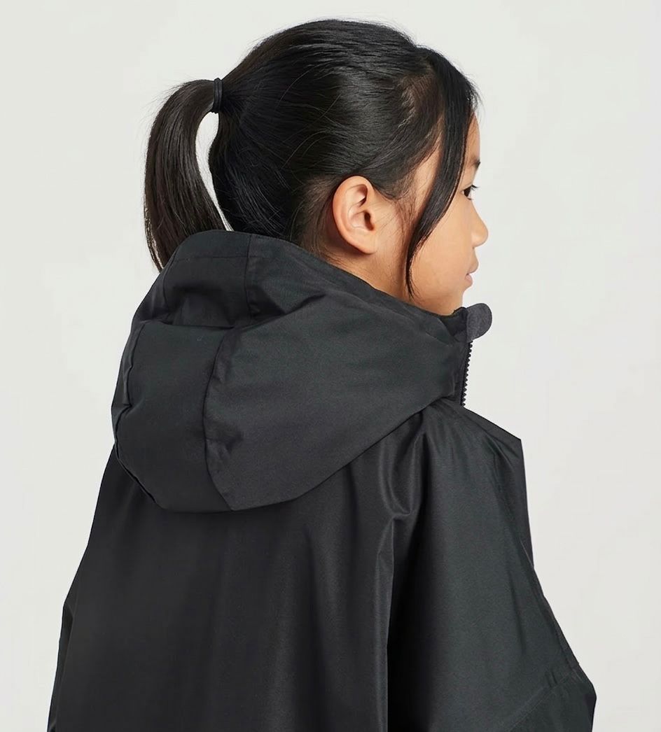 Junior Outdoor Robe - All Black
