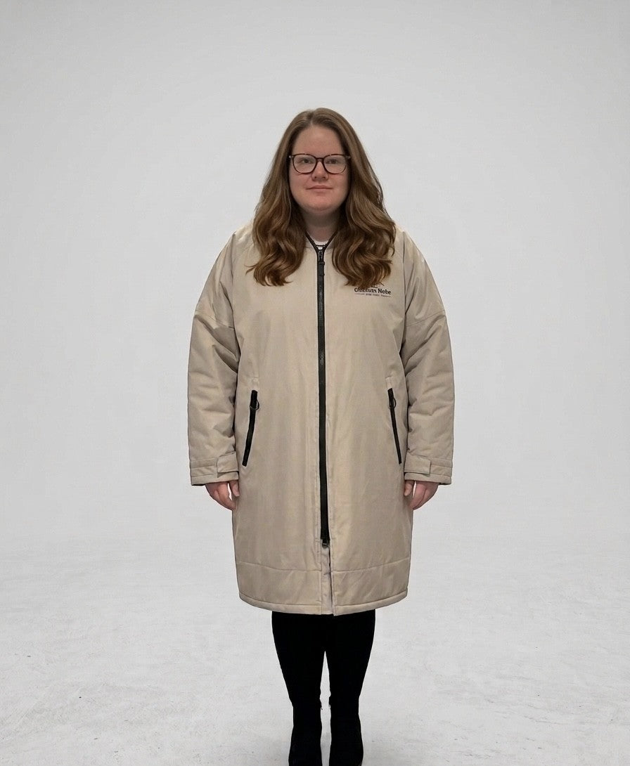 Adults Outdoor Robe - Natural